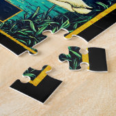 タロットカードイラストレーションザスター ジグソーパズル (側面)