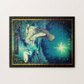 タロットカードイラストレーションザスター ジグソーパズル (横)