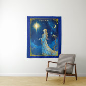 タロットカードイラストレーションザスター タペストリー (インサイチュ)