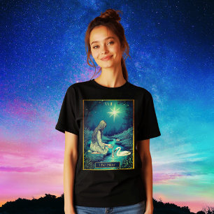 タロットカードイラストレーションザスター トライブレンドTシャツ