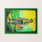 タロットカードイラストレーションザフール ジグソーパズル (横)