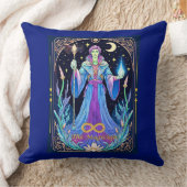 タロットカードイラストレーションザマジシャン クッション (ブランケット)