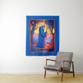 タロットカードイラストレーションザ仙人 タペストリー (インサイチュ)