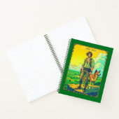 タロットカードイラストレーションザ・フール・ジャーナル ノートブック (内部)