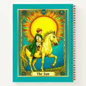 タロットカードイラストレーション、ザ・サン・ジャーナル ノートブック (裏面)
