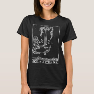 タロットカードエースオブソードオカルト Tシャツ