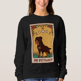 タロットカードオカルト魔法オカルティスドッグロットワイラー スウェットシャツ