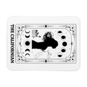 タロットカードカリフォルニアシナ神秘的な装飾 マグネット (横)