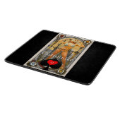 タロットカードクイーンスペードサンダー_コーブ カッティングボード (角)