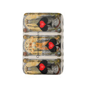 タロットカードクイーンスペードサンダー_コーブ バスマット (正面縦)