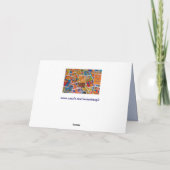 タロットカードグリーティングカード カード (裏面)