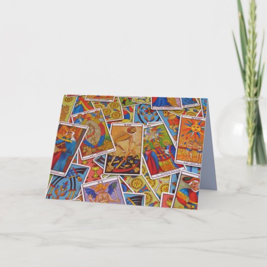 タロットカードグリーティングカード カード (正面)