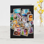 タロットカードグリーティングカード カード (黄色い花)