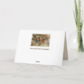 タロットカードグリーティングカード カード (裏面)