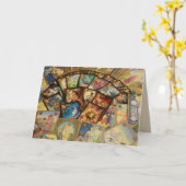 タロットカードグリーティングカード カード (黄色い花)