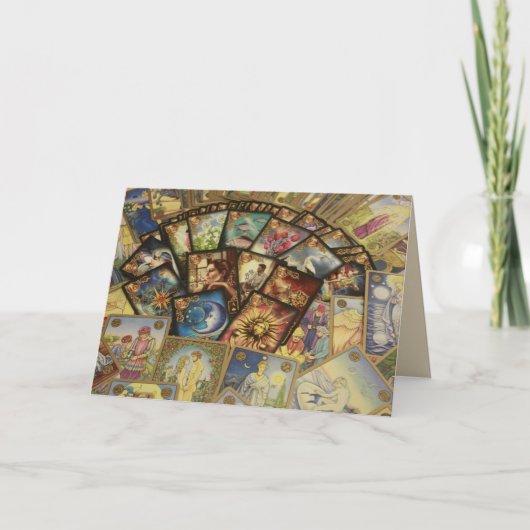 タロットカードグリーティングカード カード (正面)