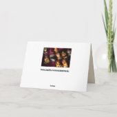 タロットカードグリーティングカード カード (裏面)