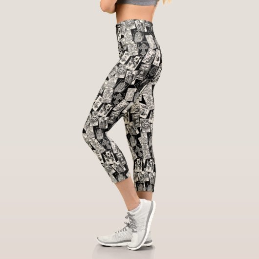 タロットカードゴシック魔術ゴシック占い師 カプリレギンス (左)