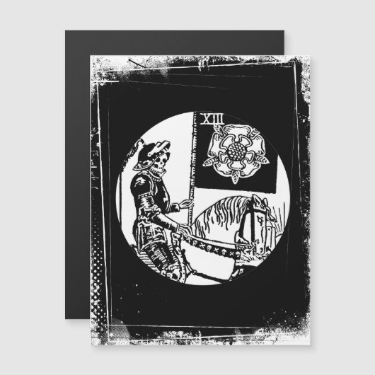 タロットカードザデス・ライダーウェイトデッキシンボル (正面/裏面)