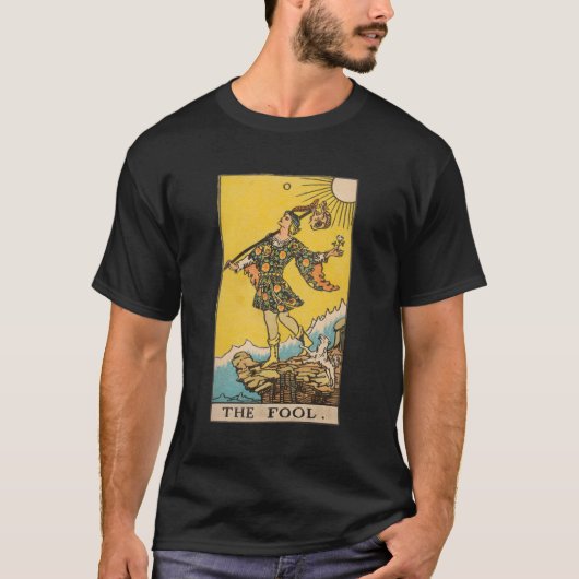 タロットカードザフール Tシャツ (正面)