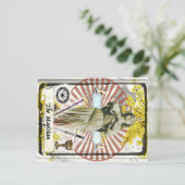 タロットカードザマジシャンハガキ ポストカード (スタンド正面)