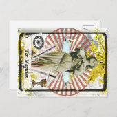 タロットカードザマジシャンハガキ ポストカード (正面/裏面)