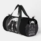 タロットカードザラバーズブラックキャッツ ダッフルバッグ (右コーナー)