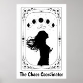 タロットカードシアルアートミスティックウィッチー占星術 ポスター (正面)