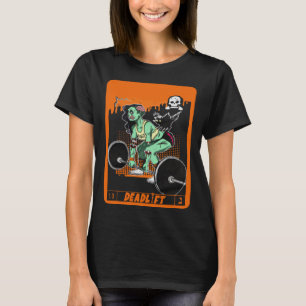 タロットカードジム衣装トレーニングdeadlift occult clo tシャツ