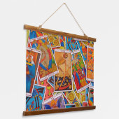 タロットカードタペストリー 吊り下げ型タペストリー (傾斜あり)