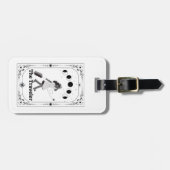 タロットカードトラベラーアストロロジー〔占星術の〕十二宮図サイン贈り物 ラゲッジタグ (正面横)