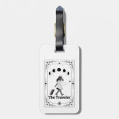 タロットカードトラベラーアストロロジー〔占星術の〕十二宮図サイン贈り物 ラゲッジタグ (裏面縦)