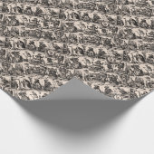 タロットカードパターン ラッピングペーパー (角)