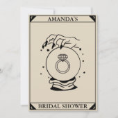 タロットカードブライダルシャワー天神秘〔占星術の〕十二宮図 招待状 (正面)