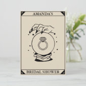 タロットカードブライダルシャワー天神秘〔占星術の〕十二宮図 招待状 (スタンド正面)