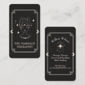 タロットカードマッサージセラピスト名刺 名刺 (正面/裏面)