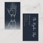 タロットカードリーダーサイキック読パーム 名刺 (正面/裏面)