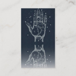 タロットカードリーダーサイキック読パーム 名刺