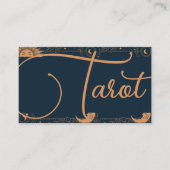 タロットカードリーダーサイキック読パーム 名刺 (正面)