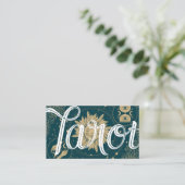 タロットカードリーダーサイキック読パーム 名刺 (スタンド正面)