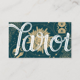 タロットカードリーダーサイキック読パーム 名刺