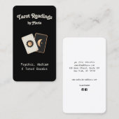 タロットカードリーダー名刺 名刺 (正面/裏面)