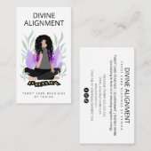 タロットカードリーダ 名刺 (正面/裏面)