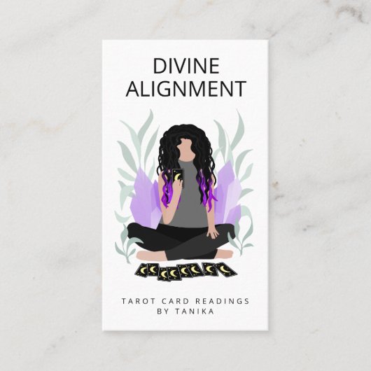 タロットカードリーダ 名刺 (正面)