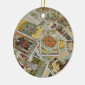 タロットカード占い師 セラミックオーナメント (左)