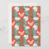 タロットカード婚約パーティ招待状 招待状 (裏面)