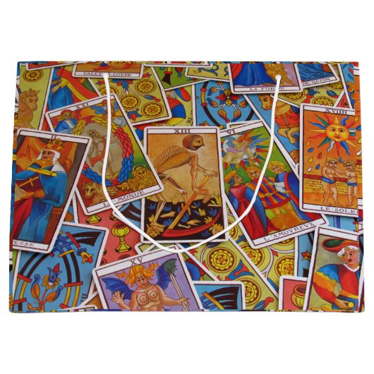 タロットカード抱き枕 ラージペーパーバッグ (正面)