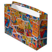 タロットカード抱き枕 ラージペーパーバッグ (裏面アングル)