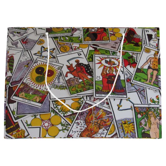 タロットカード抱き枕 ラージペーパーバッグ (正面)