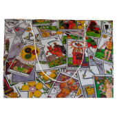 タロットカード抱き枕 ラージペーパーバッグ (裏面)